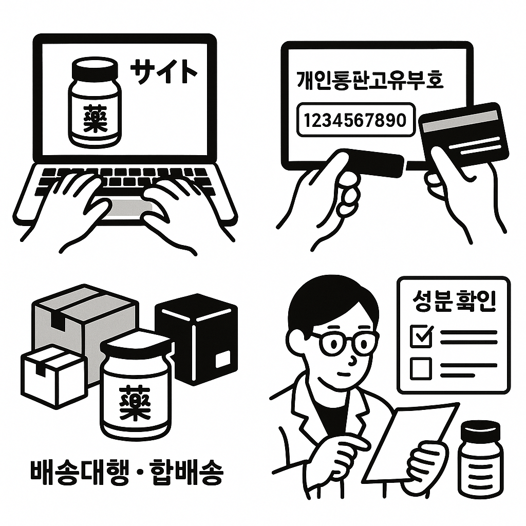 구심직구 준비 과정 - 신뢰할 수 있는 일본 직구 사이트 선택, 개인통관고유부호 발급, 배송대행 합배송 방법